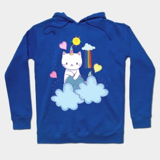 Caticorn with Yarn Hoodie